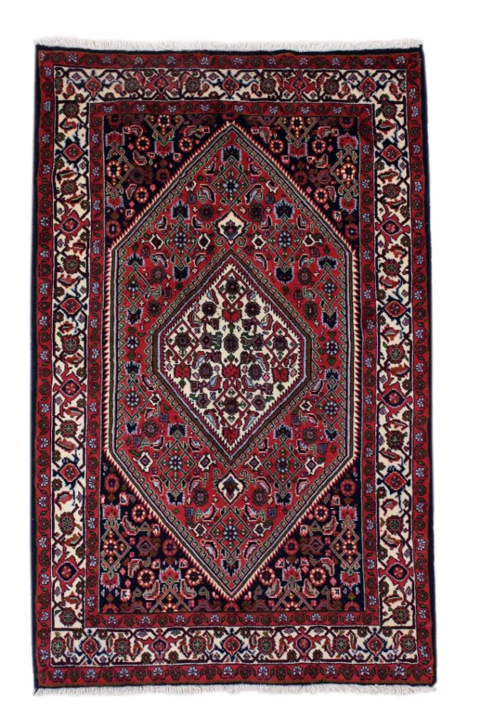 zandschan-teppich-144-x-88-cm-380000-knoten-handgeknupft Perserteppich Zandschan 144 x 88 cm Baumwolle handgeknüpft