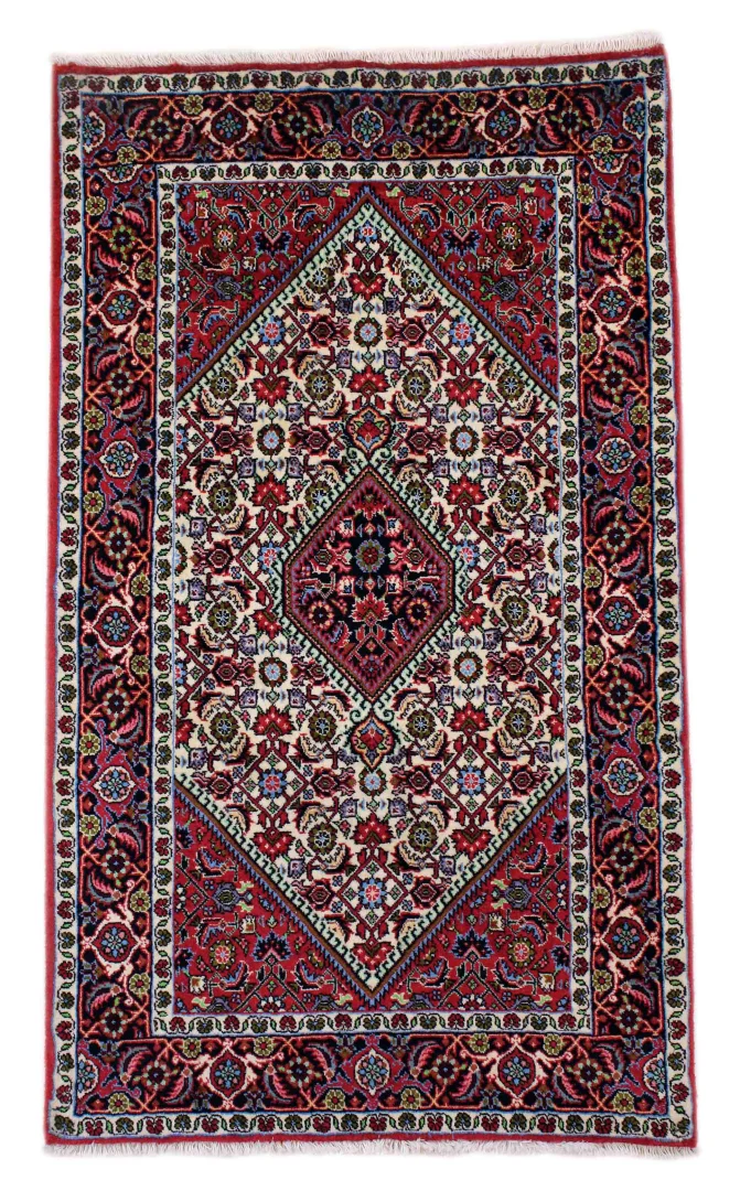 Perserteppich Zandschan 146 x 87 cm Baumwolle handgeknüpft