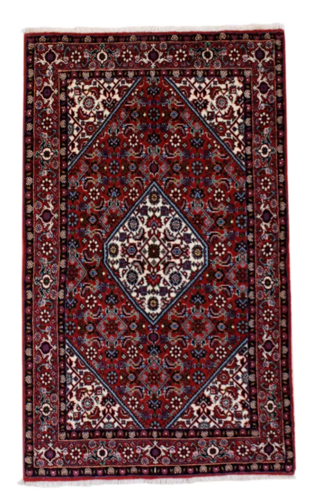 zandschan-perserteppich-146-x-88-cm-380000-knoten-rotbraun-handgeknupft Perserteppich Zandschan 146 x 88 cm Baumwolle handgeknüpft