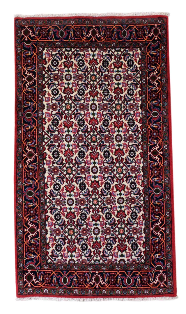 Perserteppich Zandschan 148 x 84 cm Baumwolle handgeknüpft