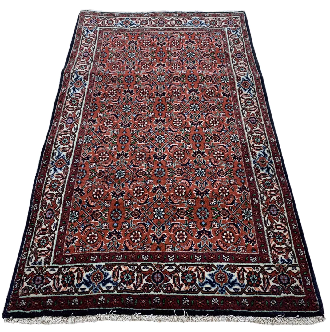 zandschan-orientteppich-148-x-88-cm-380000-knoten-handgeknupft Perserteppich Zandschan 148 x 88 cm Baumwolle handgeknüpft