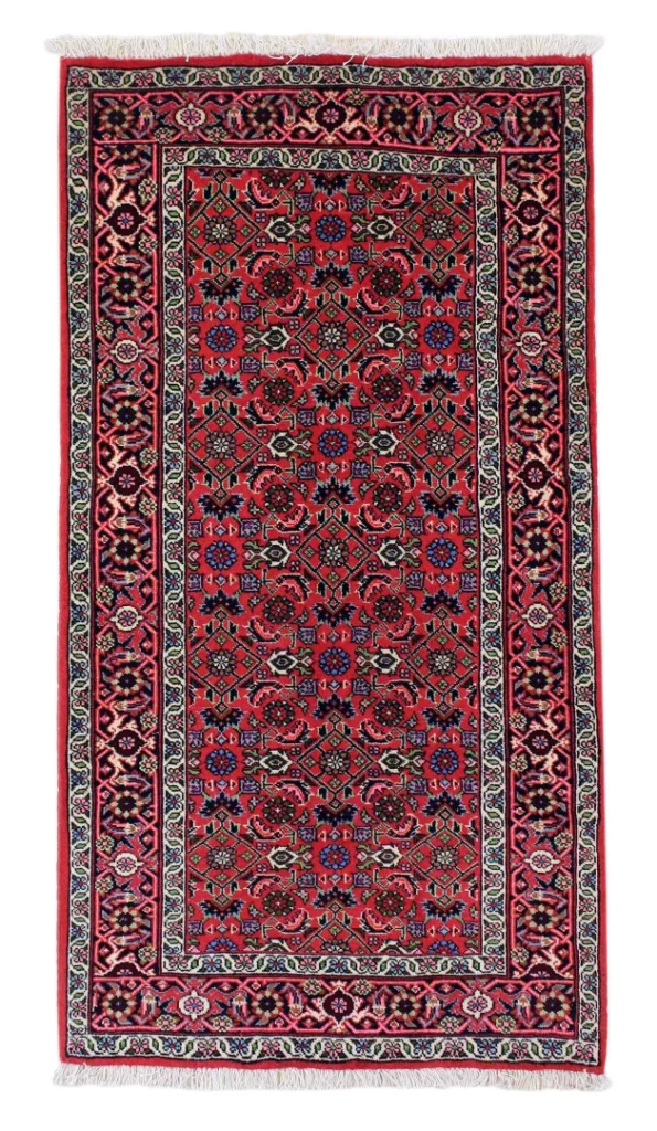 zandschan-orientteppich-150-x-81-cm-280000-knoten-handgeknupft Perserteppich Zandschan 150 x 81 cm Baumwolle handgeknüpft