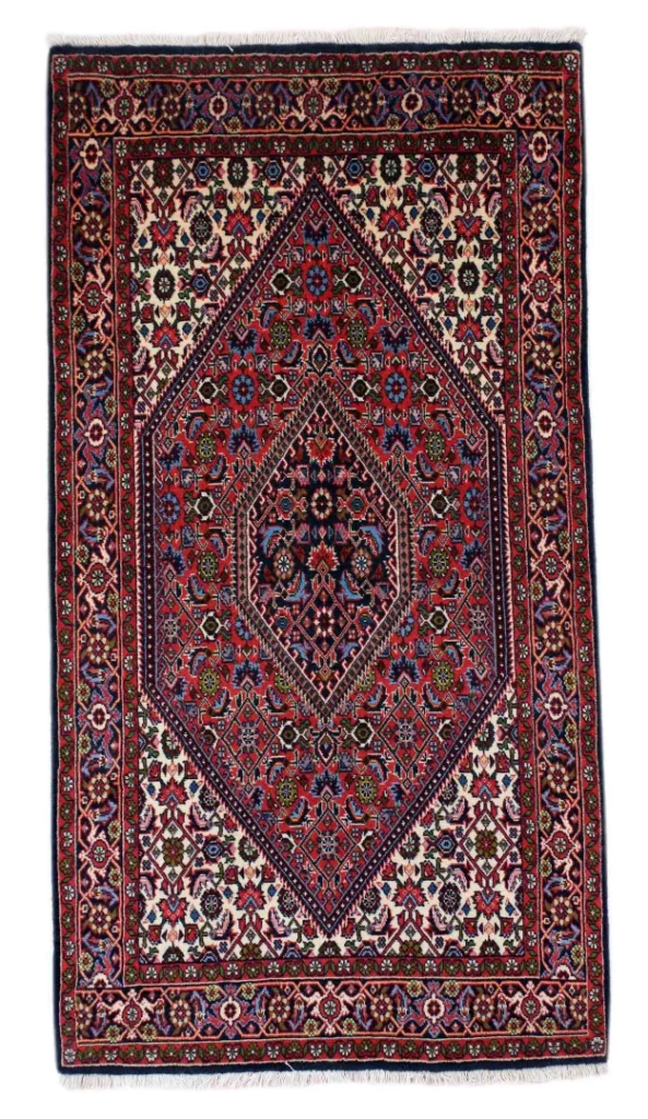 orientteppich-zandschan-160-x-85-cm-380000-knoten-rot-braun-handgeknupft Perserteppich Zandschan 160 x 85 cm Baumwolle handgeknüpft