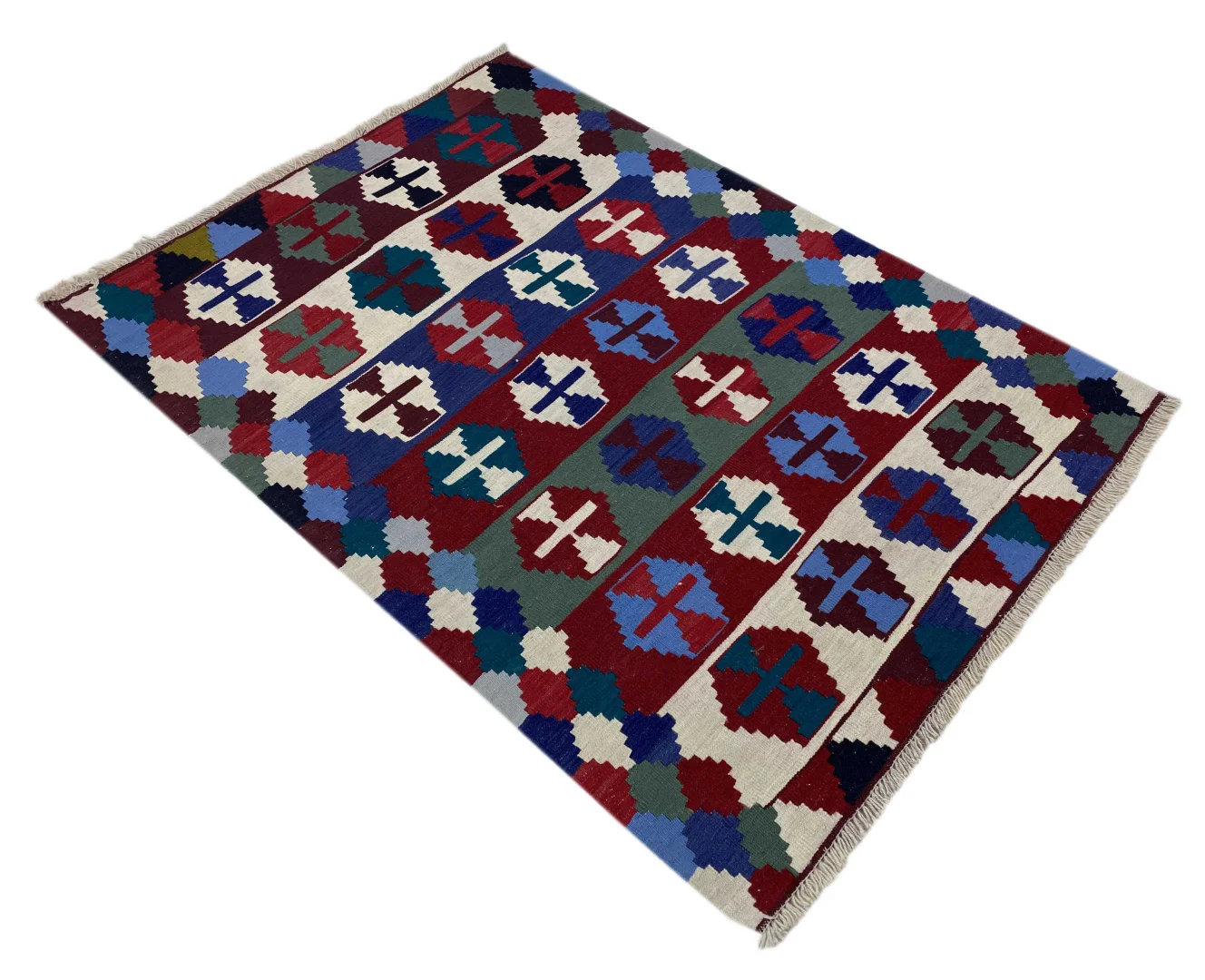 Orientteppich Fars 148 x 100 cm Wolle handgewebt