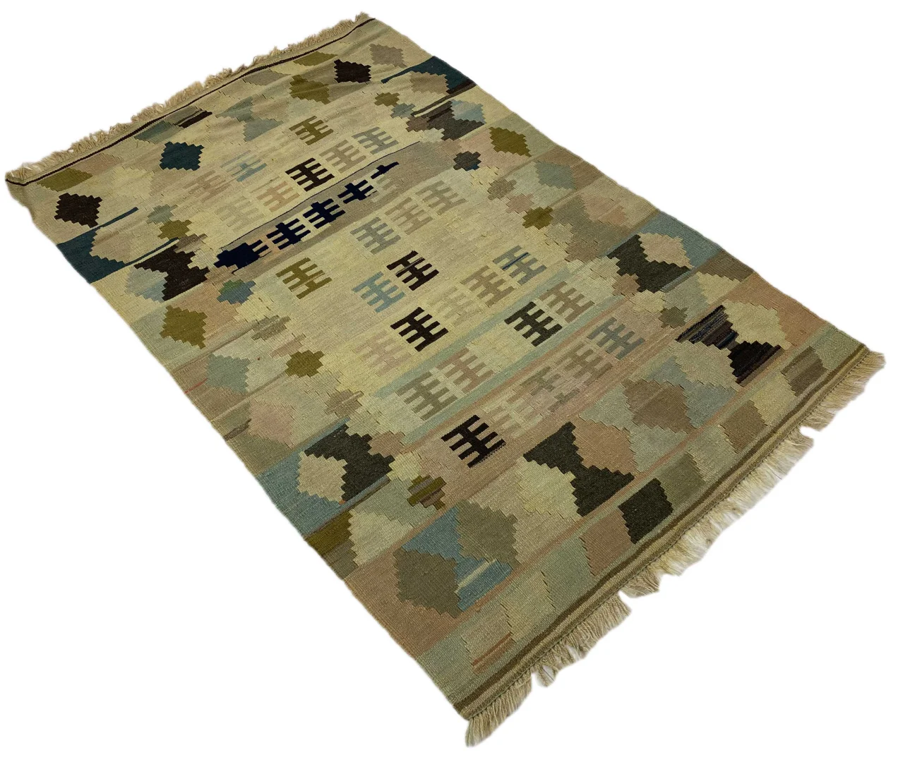 Orientteppich Fars 148 x 97 cm Wolle handgewebt