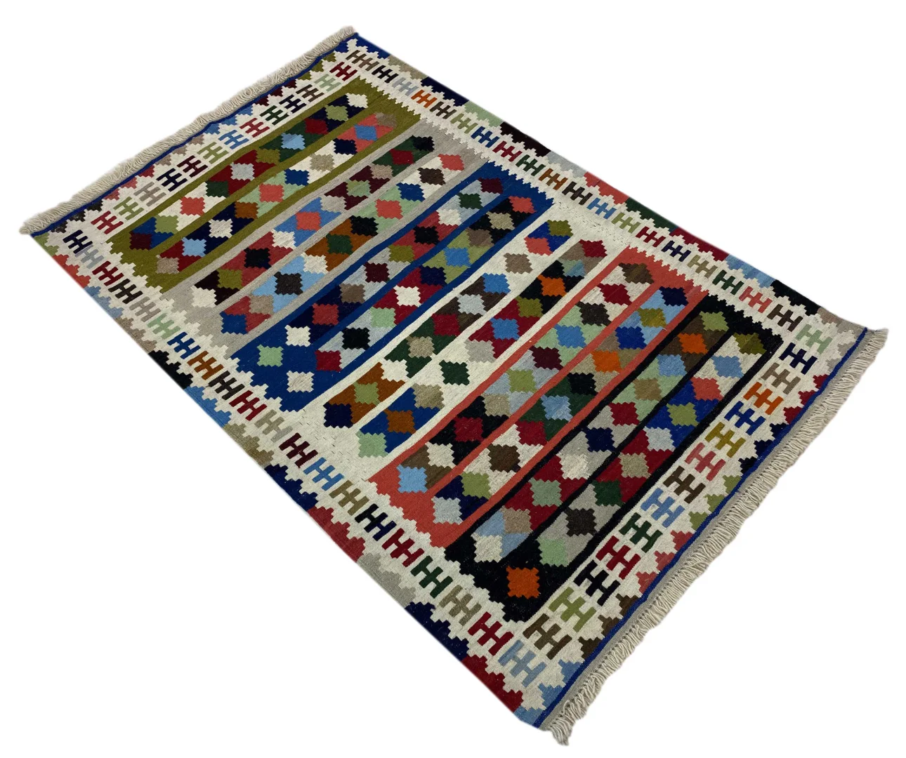Perserteppich Fars 149 x 99 cm Wolle handgewebt