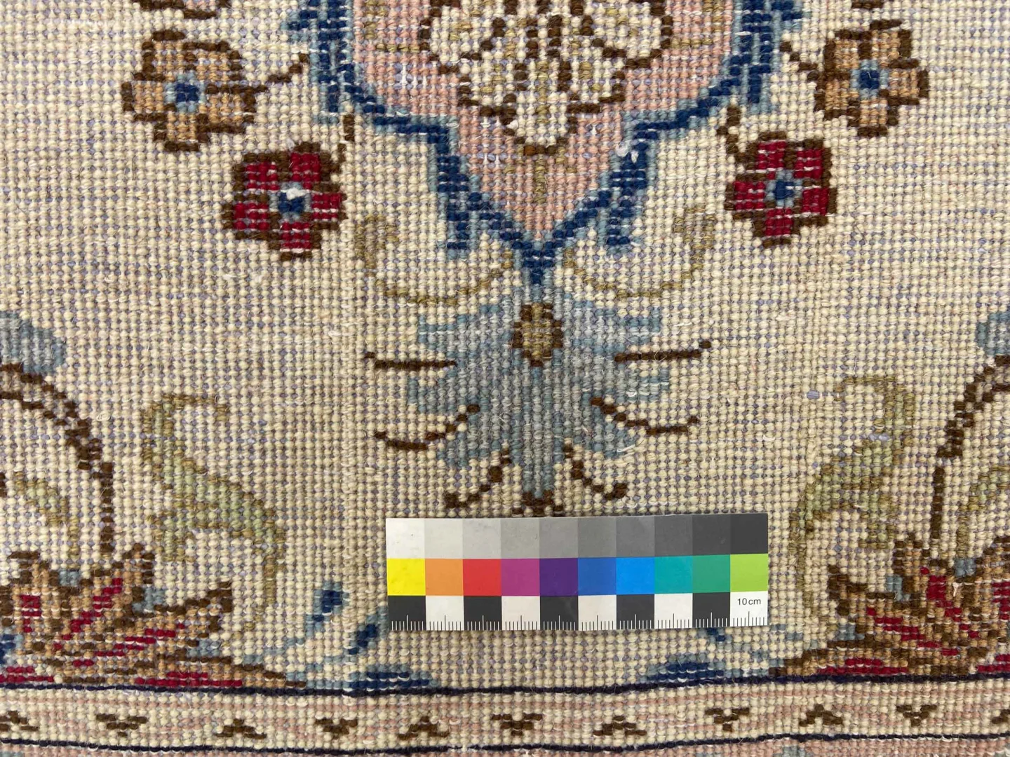 Perserteppich Kerman 120 x 72 cm Baumwolle handgeknüpft