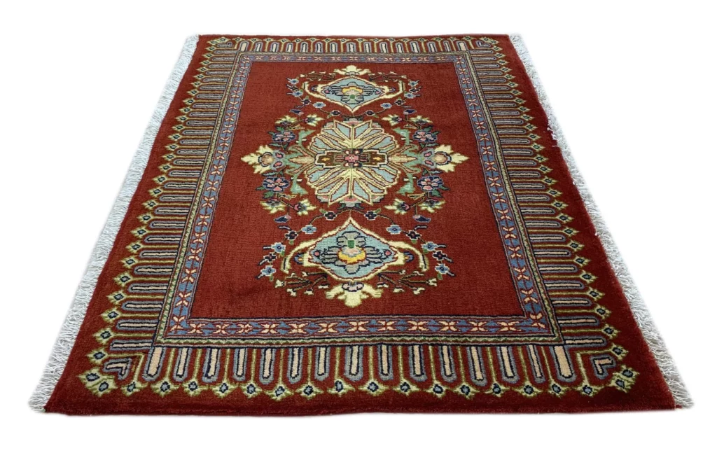 Perserteppich Keshan 103 x 73 cm Wolle handgeknüpft