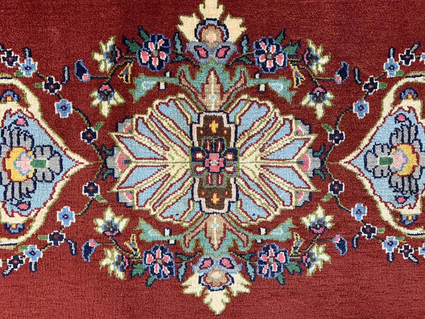 Perserteppich Keshan 103 x 73 cm Wolle handgeknüpft