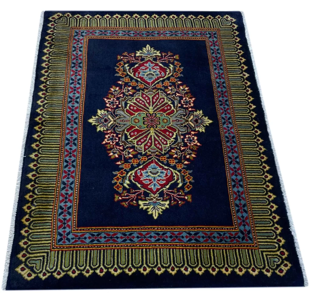 Perserteppich Keshan 103 x 76 cm Wolle handgeknüpft