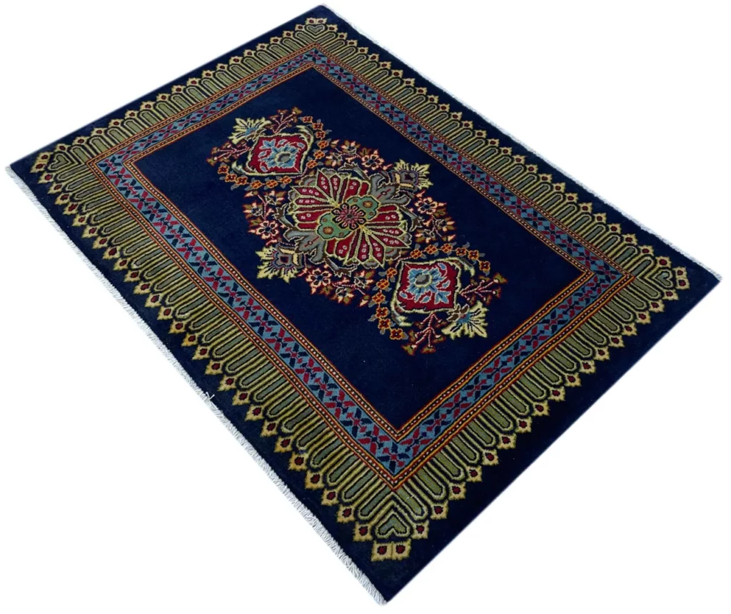 Perserteppich Keshan 103 x 76 cm Wolle handgeknüpft