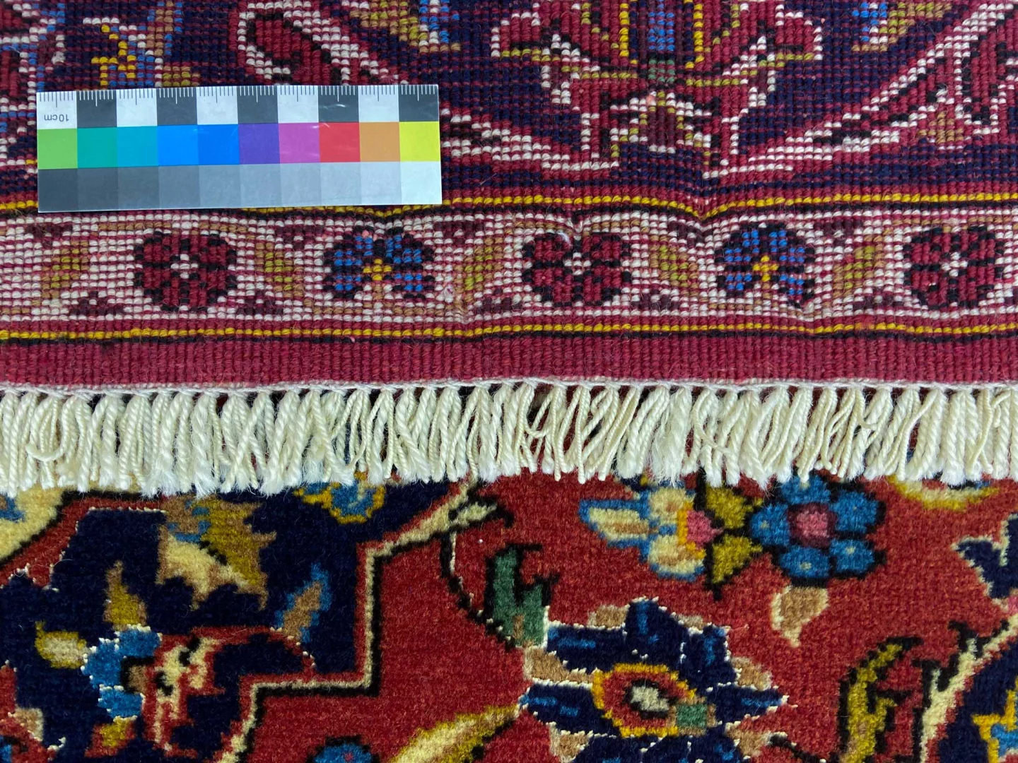 Perserteppich Keshan 133 x 96 cm Wolle handgeknüpft