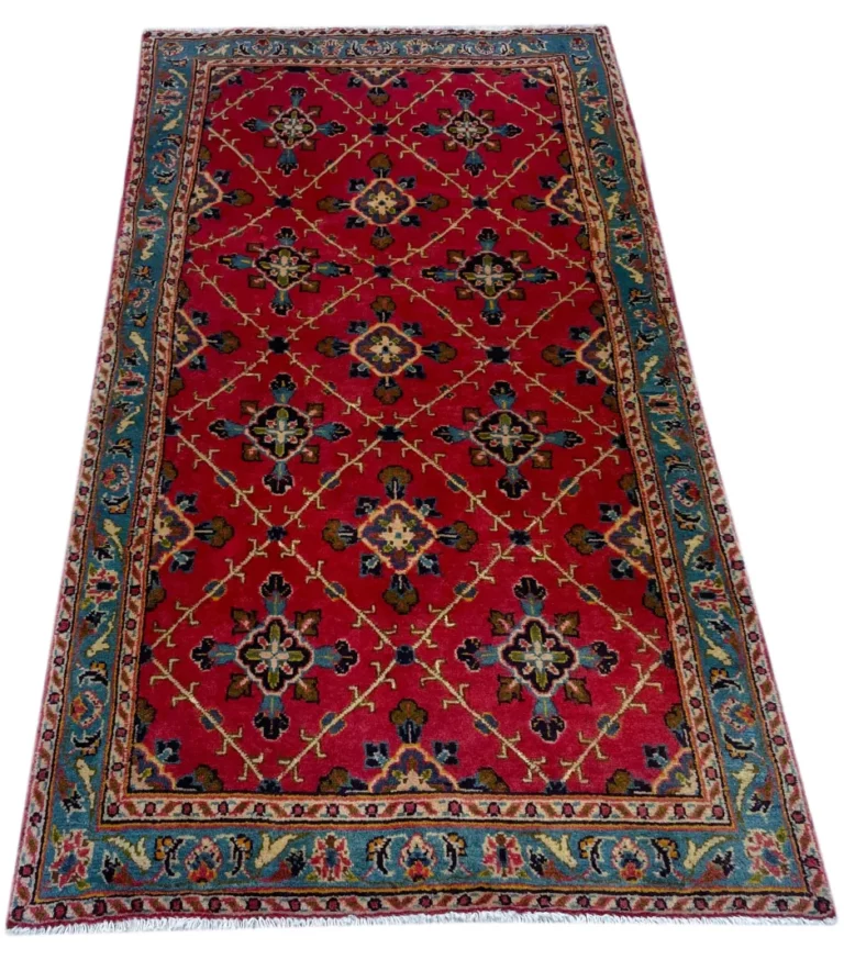Perserteppich Keshan 142 x 76 cm Wolle handgeknüpft