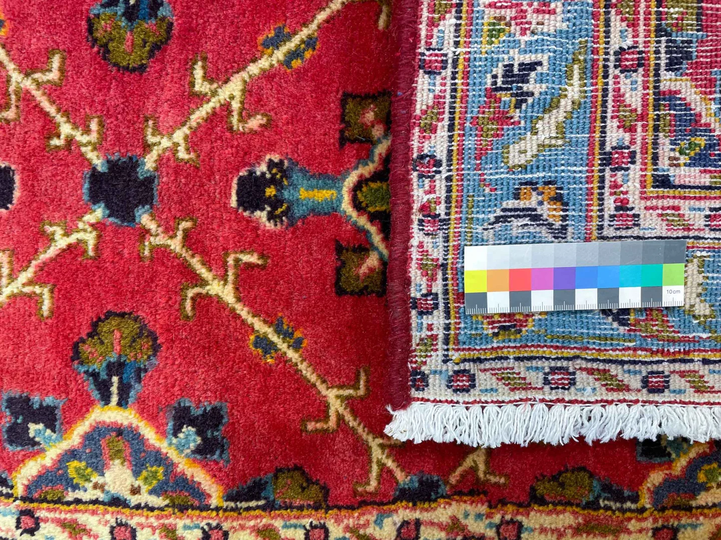 Perserteppich Keshan 142 x 76 cm Wolle handgeknüpft