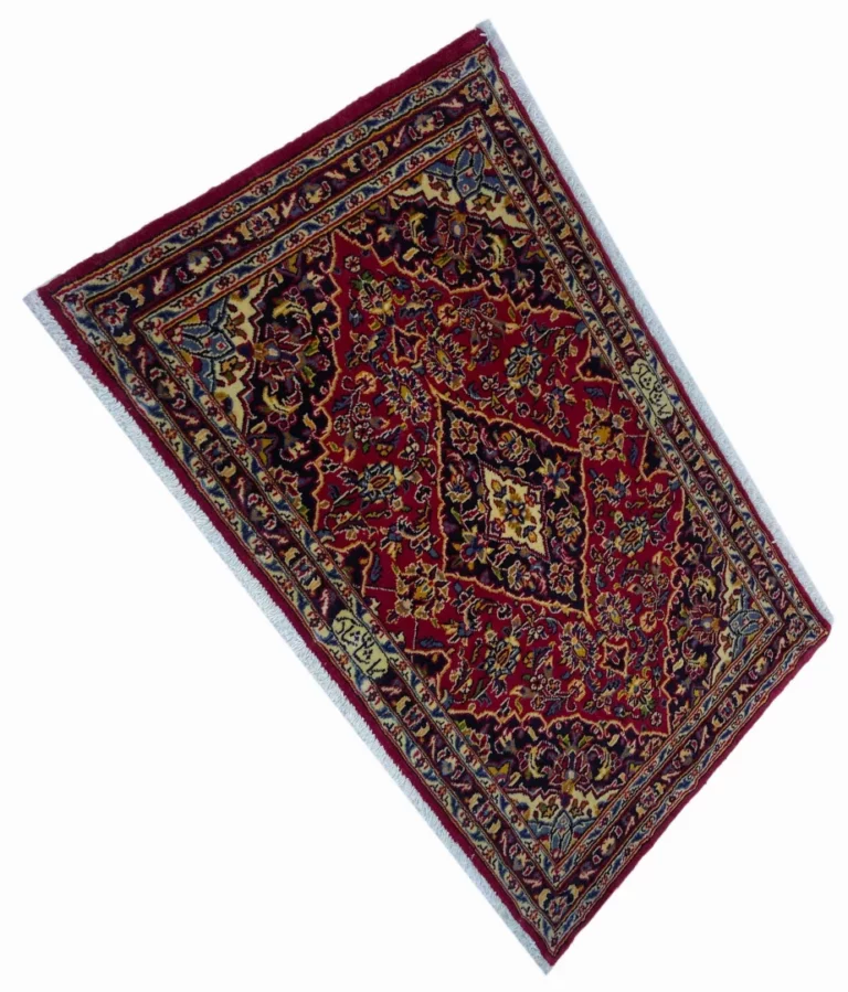 Perserteppich Keshan 62 x 100 cm Wolle handgeknüpft