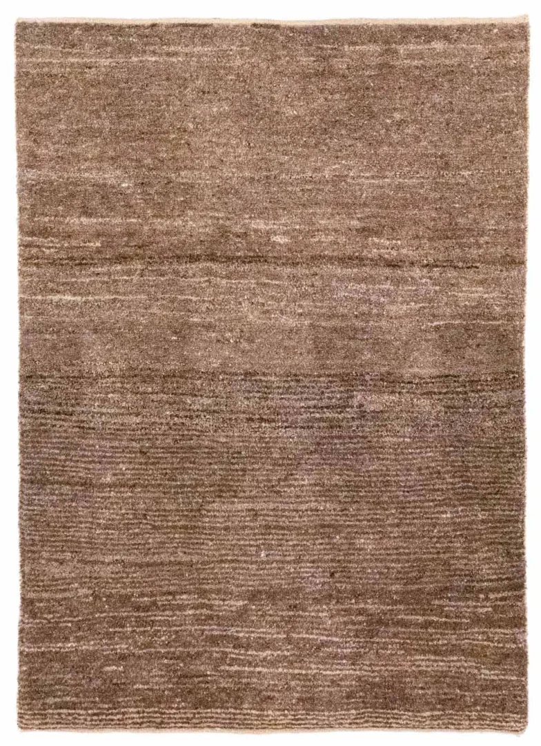 gabbeh-138-x-99-cm-perserteppich-handgeknupft-hoher-flor Perserteppich Fars Gabbeh 138 x 99 cm Wolle handgeknüpft