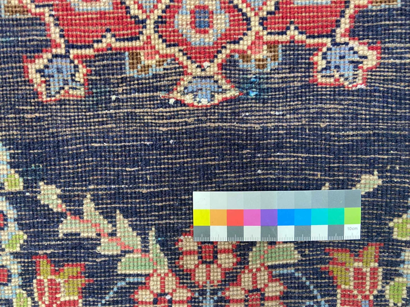 keshan-teppich-90x80cm-150000-knoten-m-handgeknupft-orientteppich-2 Perserteppich Keshan 90 x 80 cm Wolle handgeknüpft