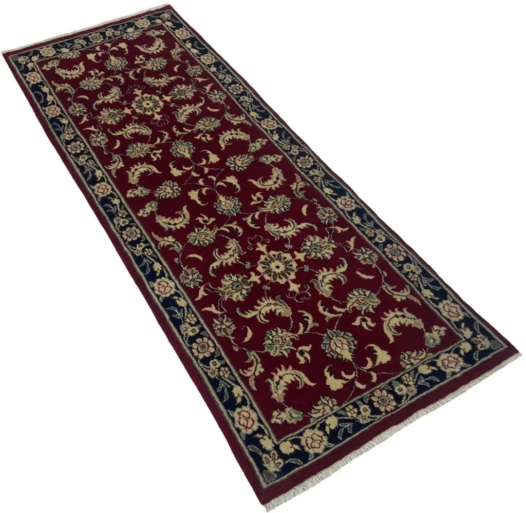 Perserteppich Maschhad 196 x 76 cm handgeknüpft