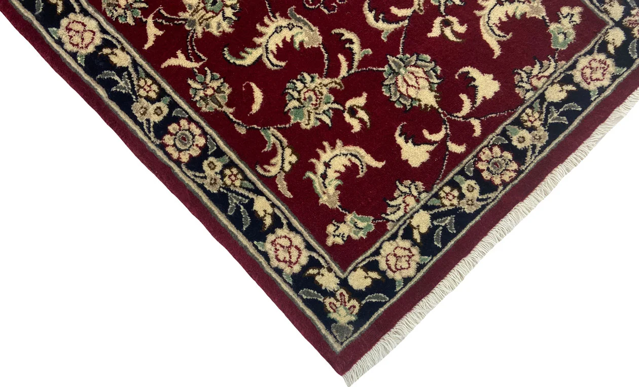 Perserteppich Maschhad 196 x 76 cm handgeknüpft