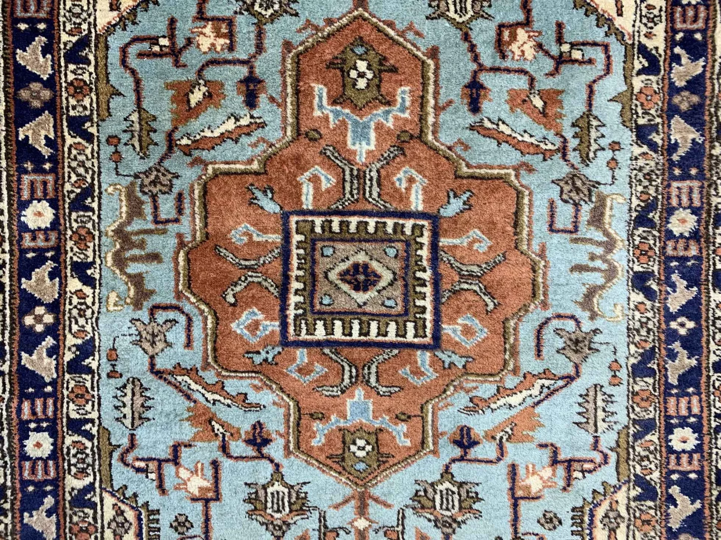 Perserteppich Meshkin 107x66 cm Wolle handgeknüpft