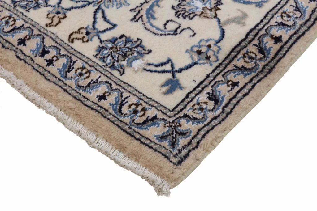 Perserteppich Nain 132 x 76 cm Wolle handgeknüpft