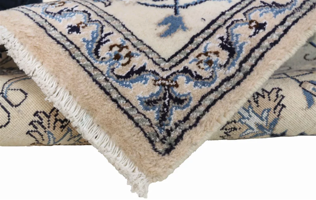 Perserteppich Nain 132 x 76 cm Wolle handgeknüpft