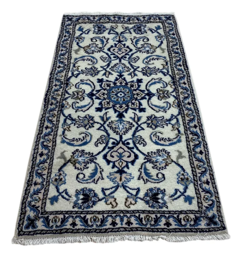 Perserteppich Nain 134x68 cm Wolle handgeknüpft