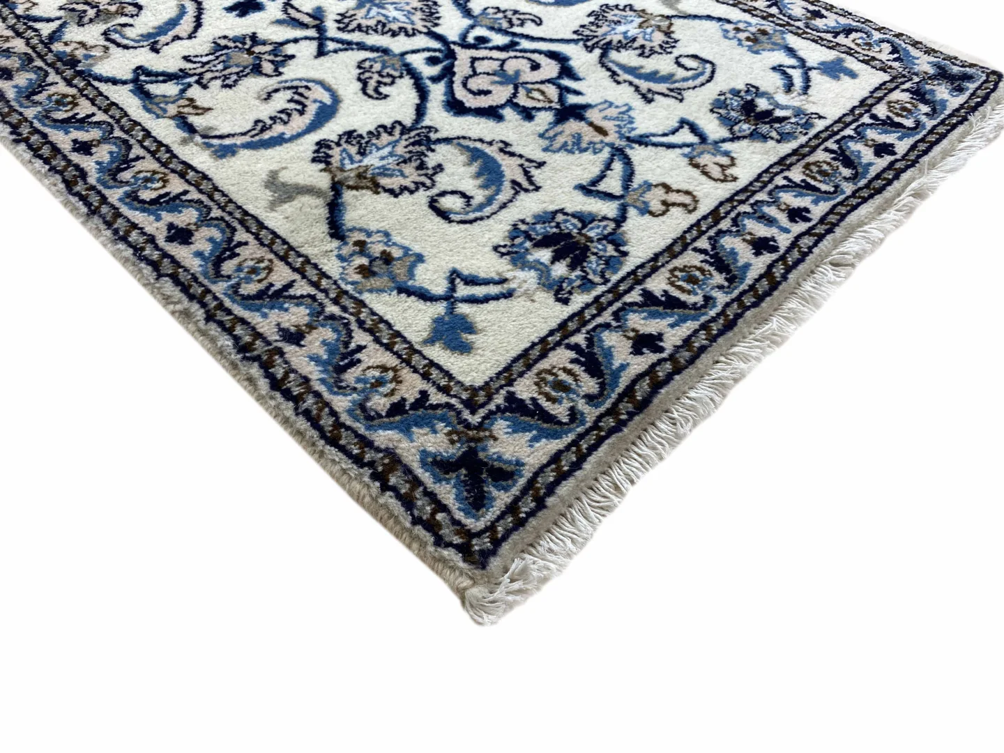 Perserteppich Nain 134x68 cm Wolle handgeknüpft