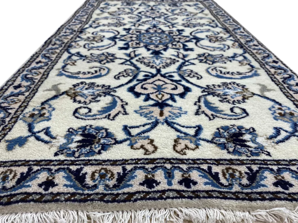 Perserteppich Nain 134x68 cm Wolle handgeknüpft