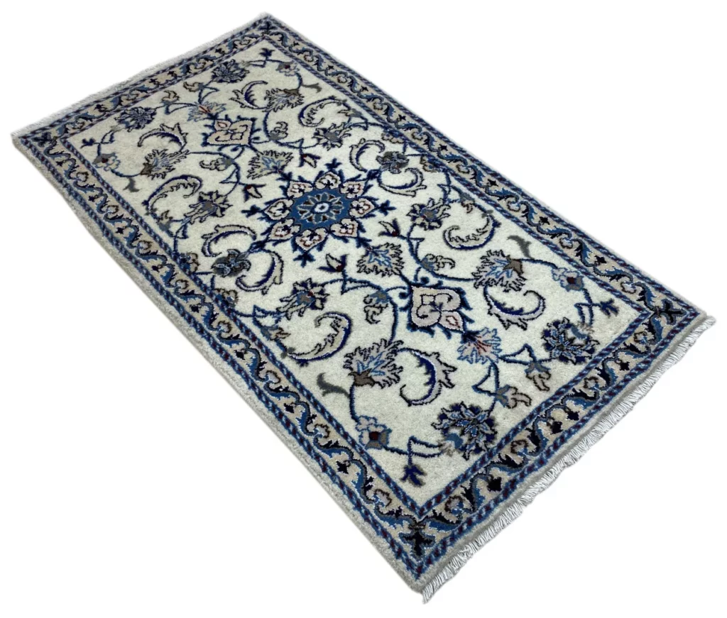 Perserteppich Nain 135 x 75 cm Wolle handgeknüpft