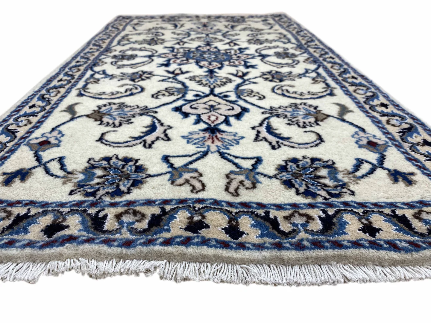 Perserteppich Nain 135 x 75 cm Wolle handgeknüpft