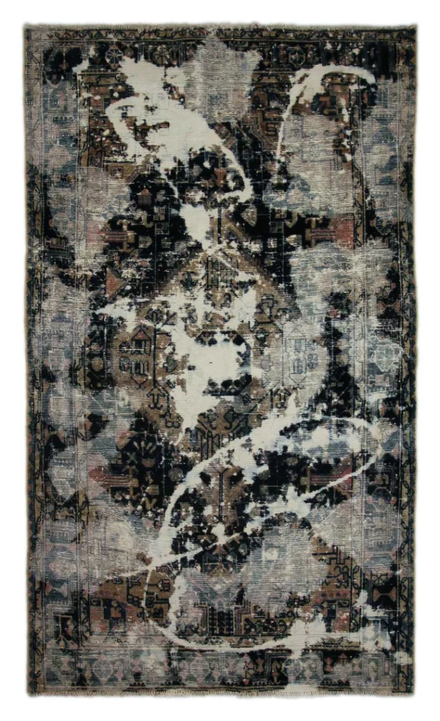 Orientteppich 220 x 130 cm Handgeknüpft