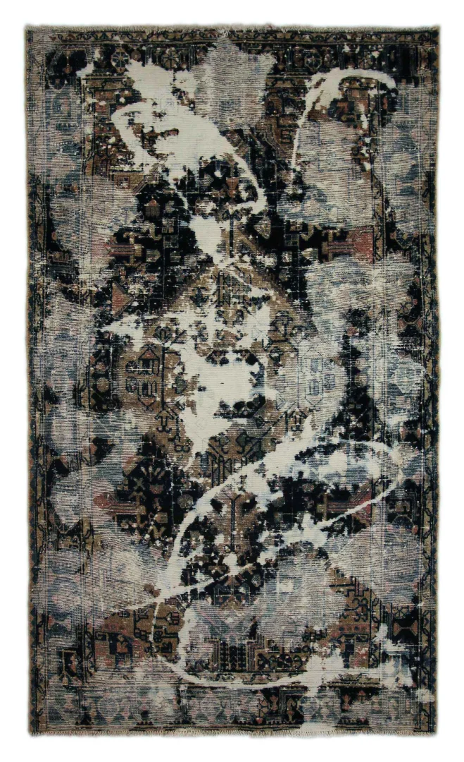 Orientteppich 220 x 130 cm Handgeknüpft
