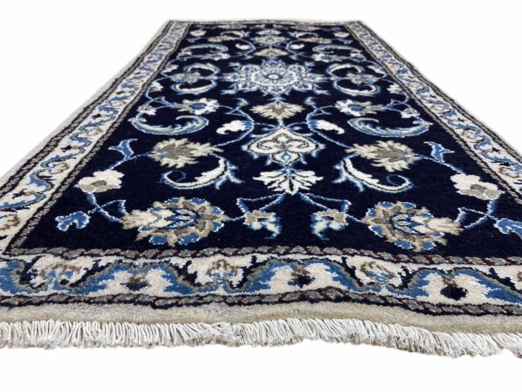Perserteppich Nain 137 x 70 cm Wolle handgeknüpft