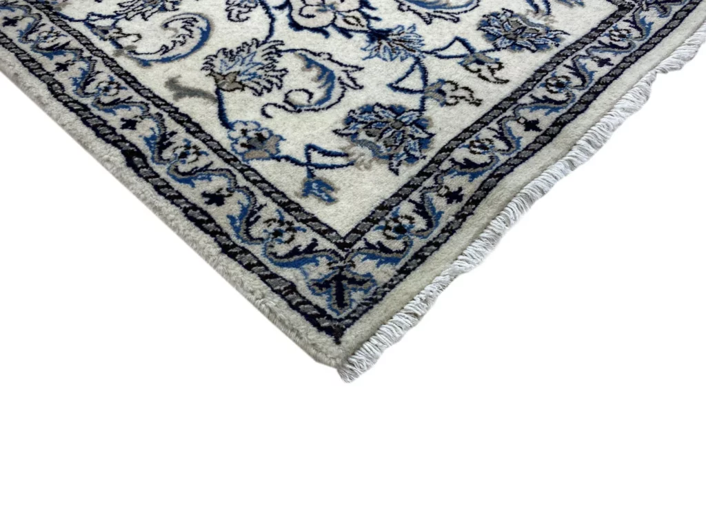 Perserteppich Nain 140 x 68 cm Wolle handgeknüpft