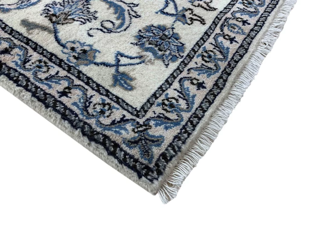 Perserteppich Nain 140 x 68 cm Wolle handgeknüpft