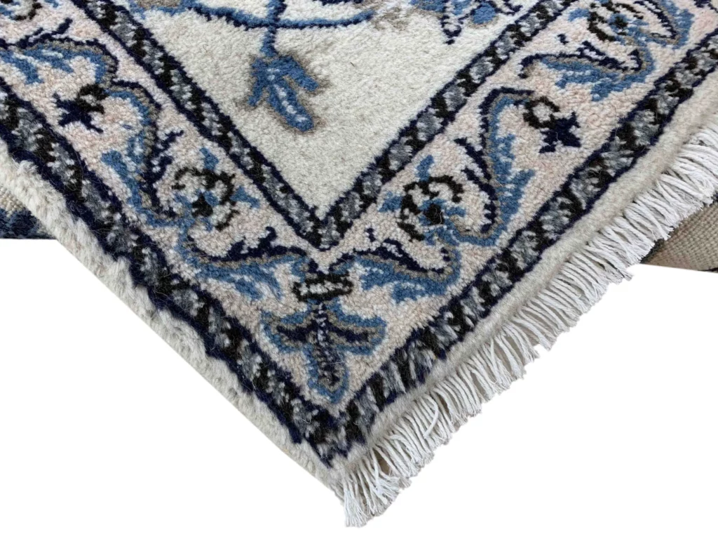 Perserteppich Nain 140 x 68 cm Wolle handgeknüpft