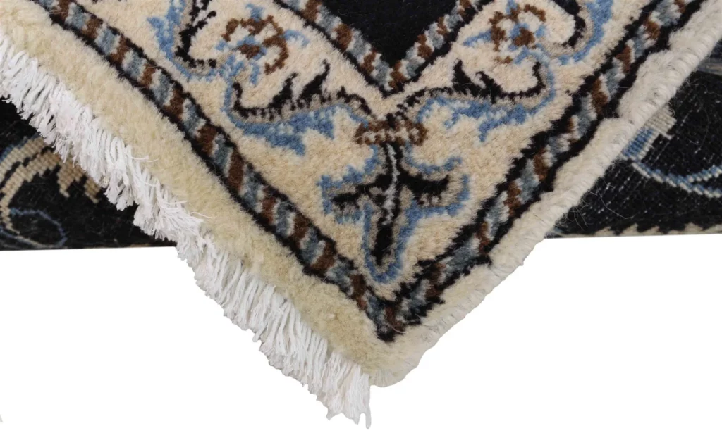 Perserteppich Nain 140 x 70 cm Wolle handgeknüpft