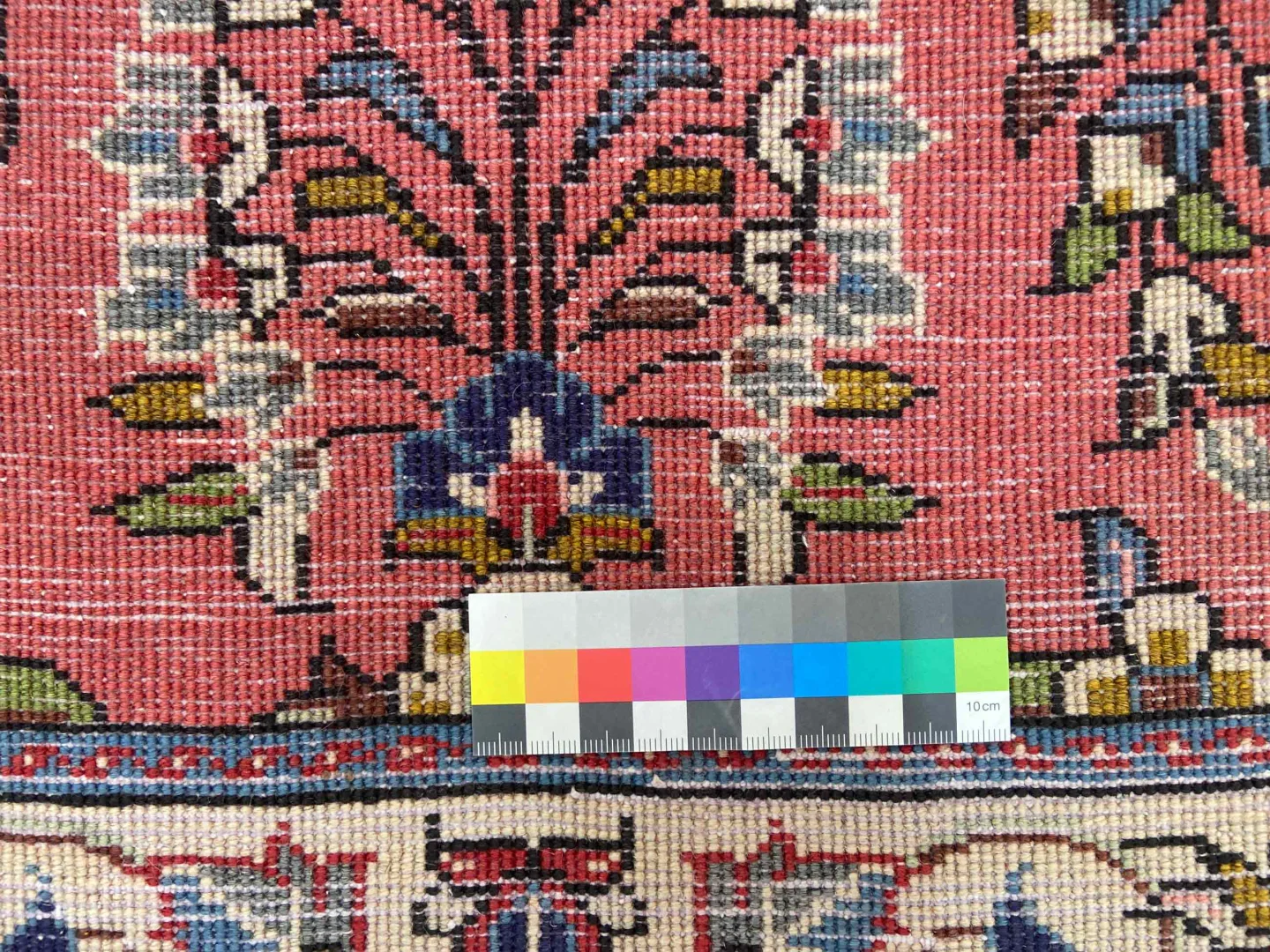 Perserteppich Sarough 117 x 67 cm Wolle handgeknüpft