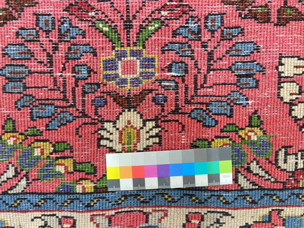 Perserteppich Sarough 118 x 69 cm Wolle handgeknüpft