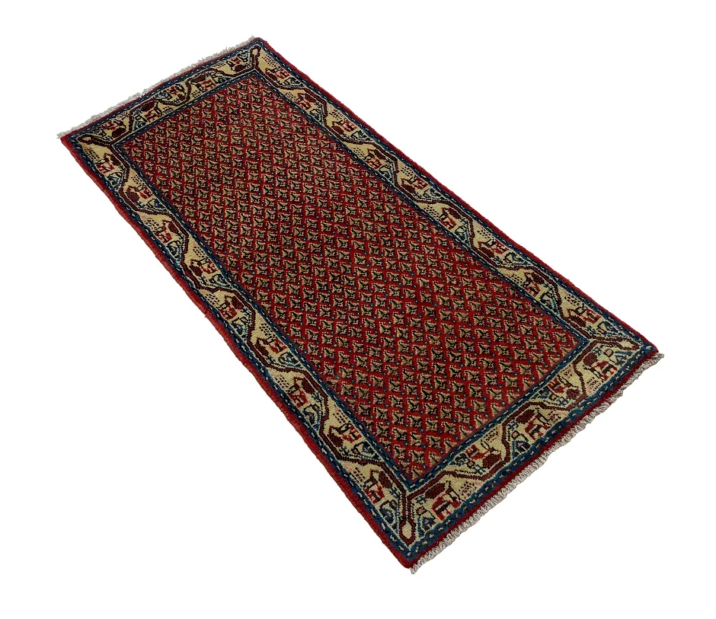Perserteppich Sarough 120 x 58 cm Wolle handgeknüpft