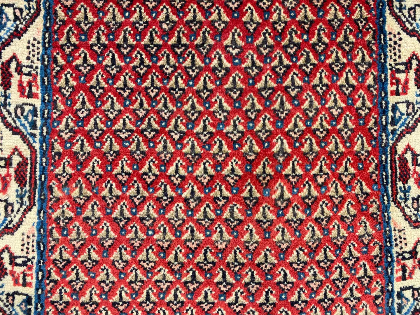 Perserteppich Sarough 120 x 58 cm Wolle handgeknüpft