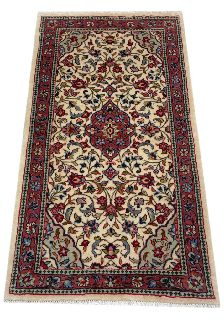 Perserteppich Sarough 124 x 70 cm Wolle handgeknüpft