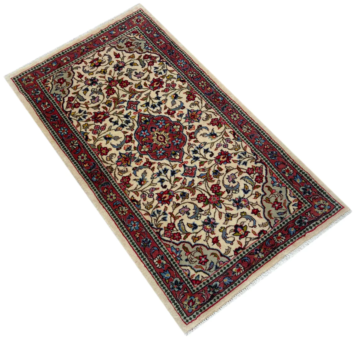 Perserteppich Sarough 124 x 70 cm Wolle handgeknüpft
