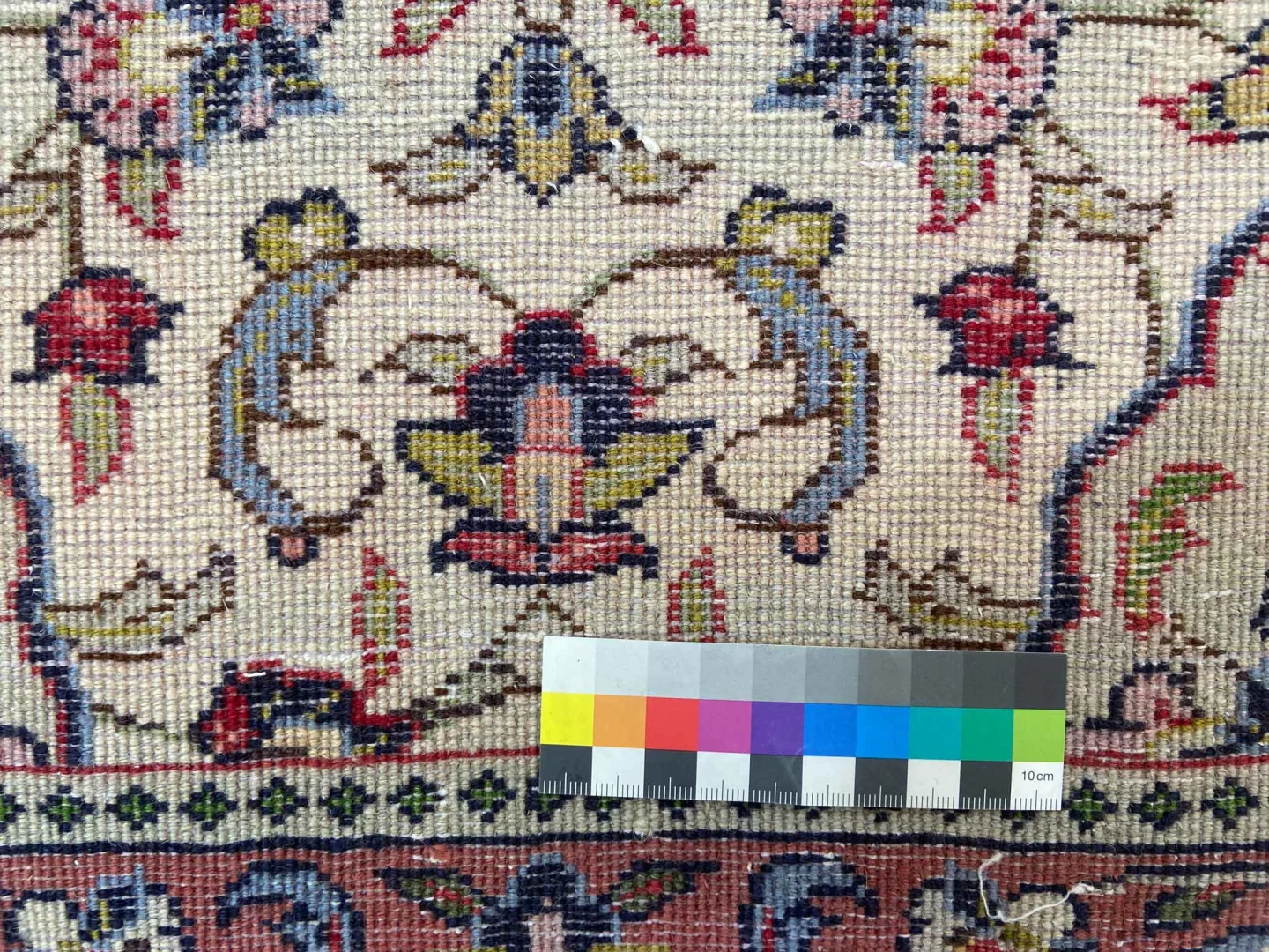 Perserteppich Sarough 124 x 70 cm Wolle handgeknüpft