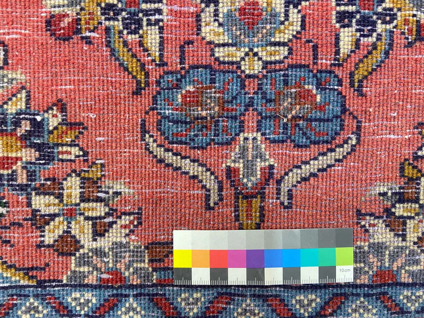 Perserteppich Sarough 126 x 69 cm Wolle handgeknüpft