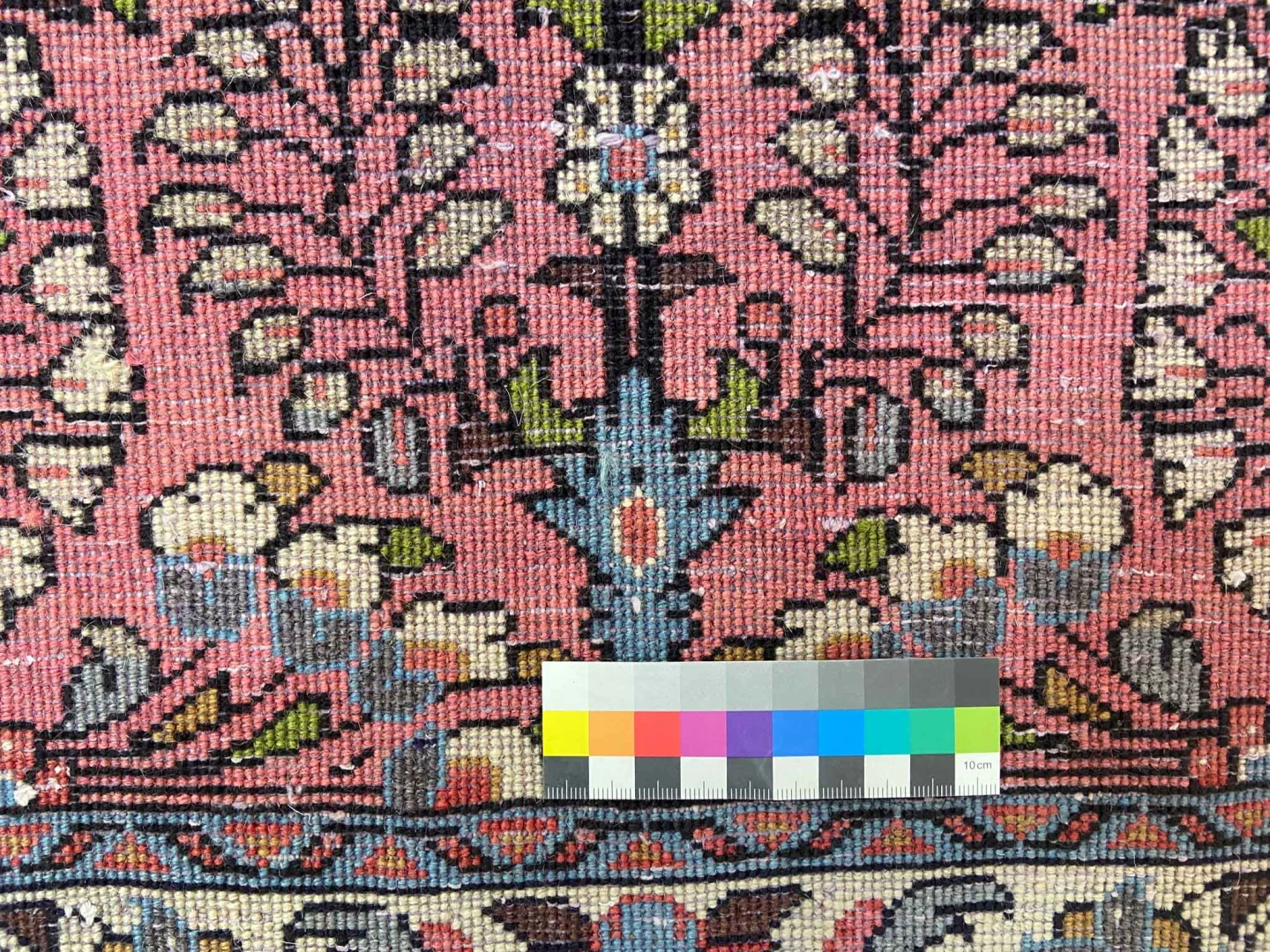 Perserteppich Sarough 127 x 70 cm Wolle handgeknüpft