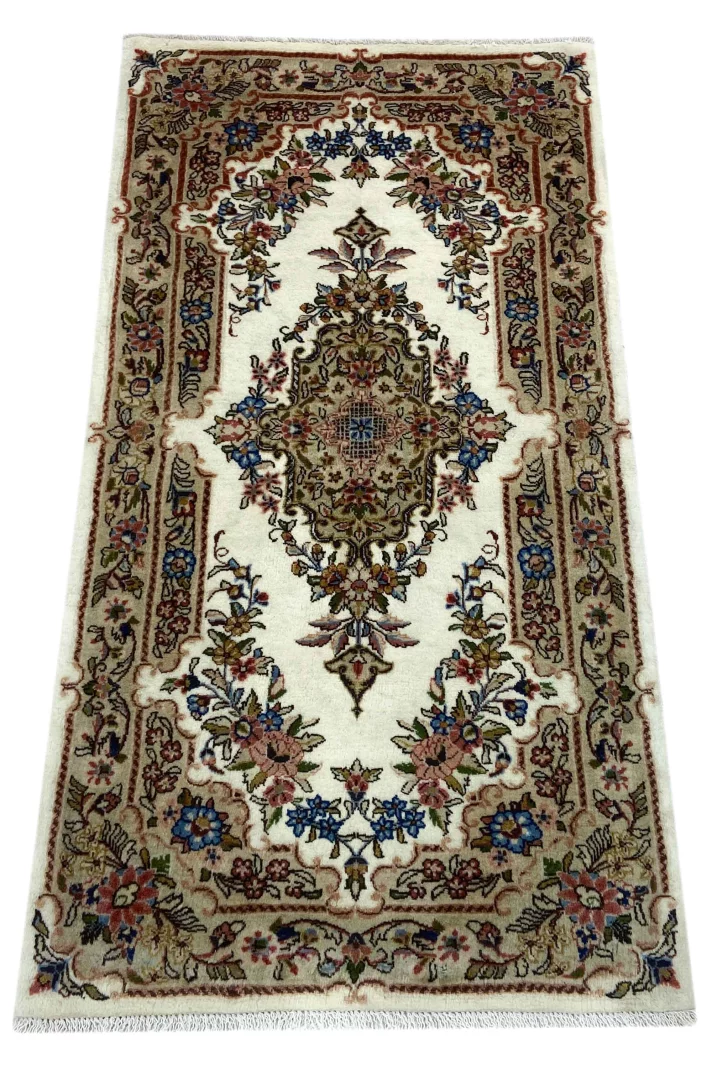 Perserteppich Sarough 128 x 66 cm Wolle handgeknüpft