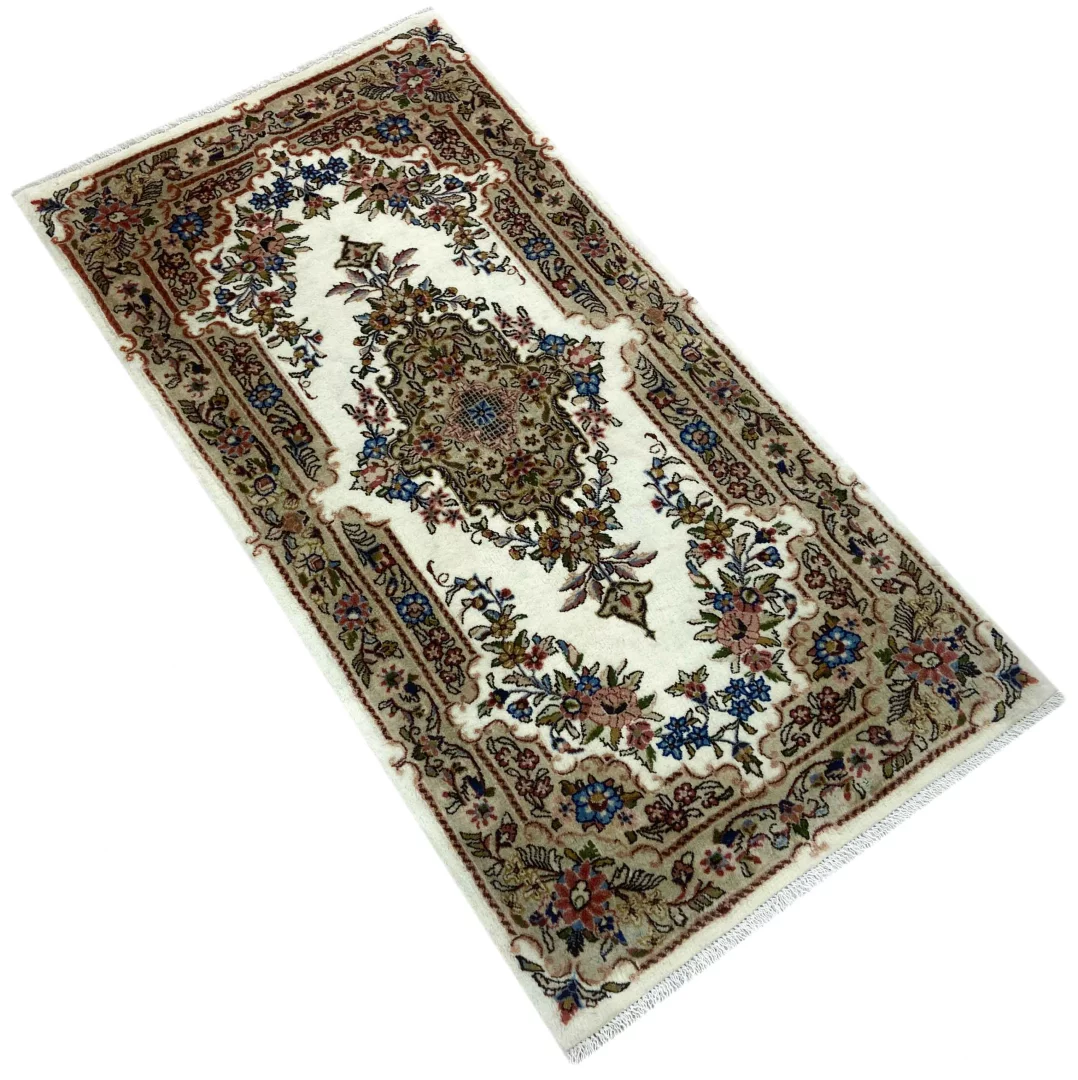 Perserteppich Sarough 128 x 66 cm Wolle handgeknüpft