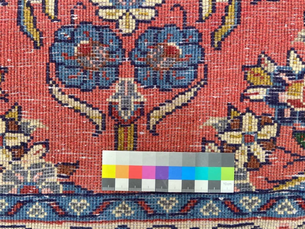 Perserteppich Sarough 128 x 67 cm Wolle handgeknüpft
